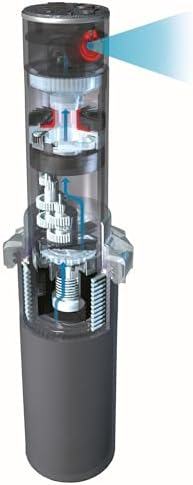 Hunter PGP Ultra 6" Adjustable Rotor Sprinkler Head, 50°-360° Arc 17-46 ft Spray Distance for Yard Lawn Irrigation