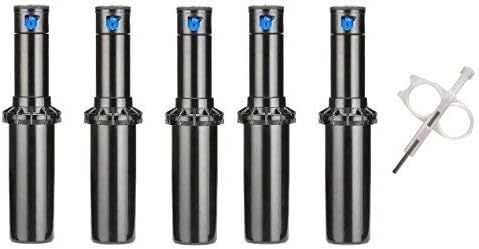 Hunter PGP Ultra Rotor Sprinkler Heads 5-Pack with Adjustment Tool for Lawn Irrigation
