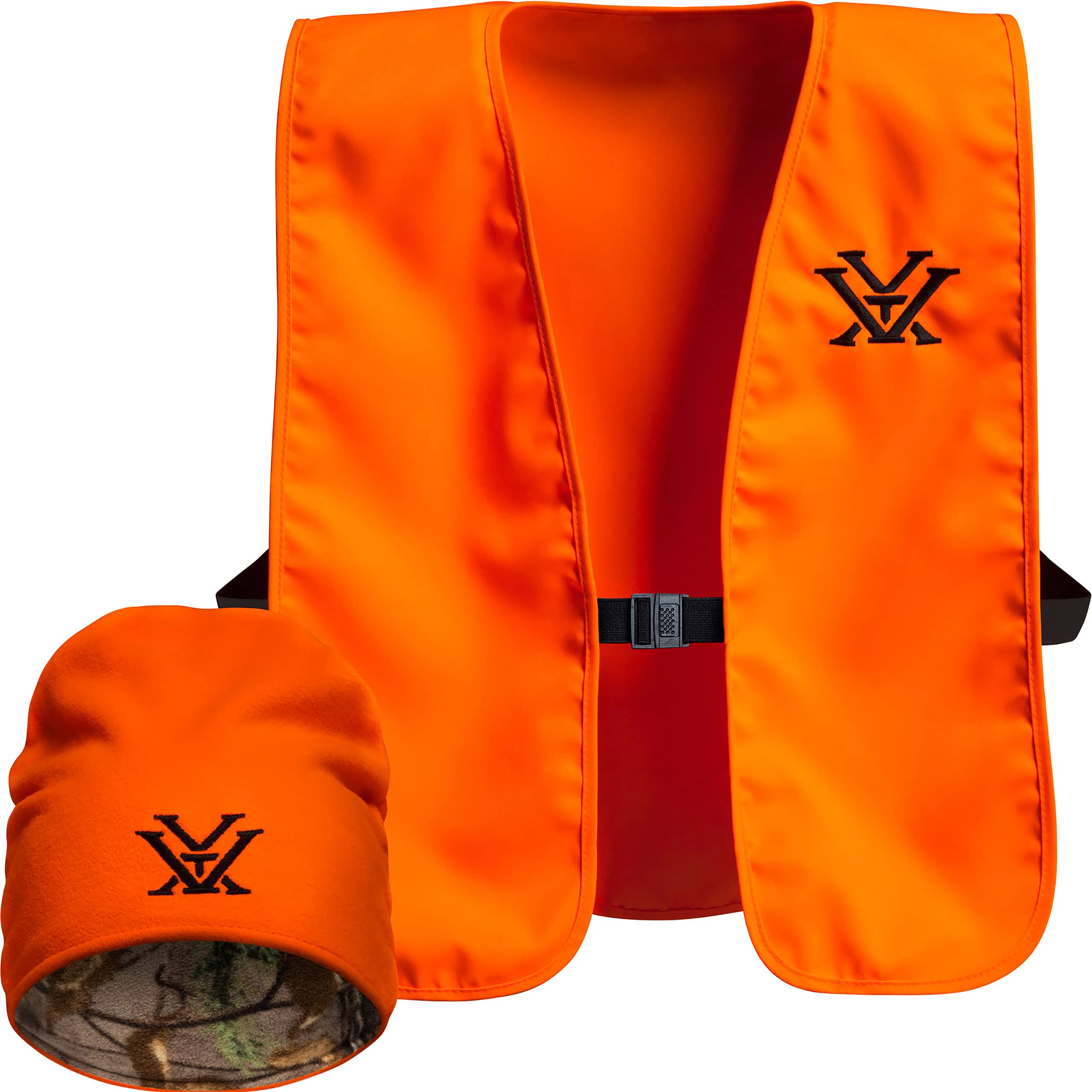 Vortex Optics Blaze Orange Hunting Vest & Beanie Combo for Hunters